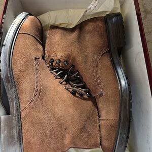 To Boot Men's Rich Brown Suede Boots